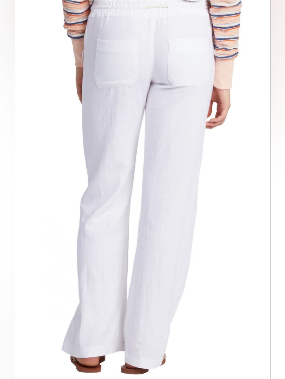 Roxy Oceanside Linen Blend Pants Size Small - Picture 8 of 11